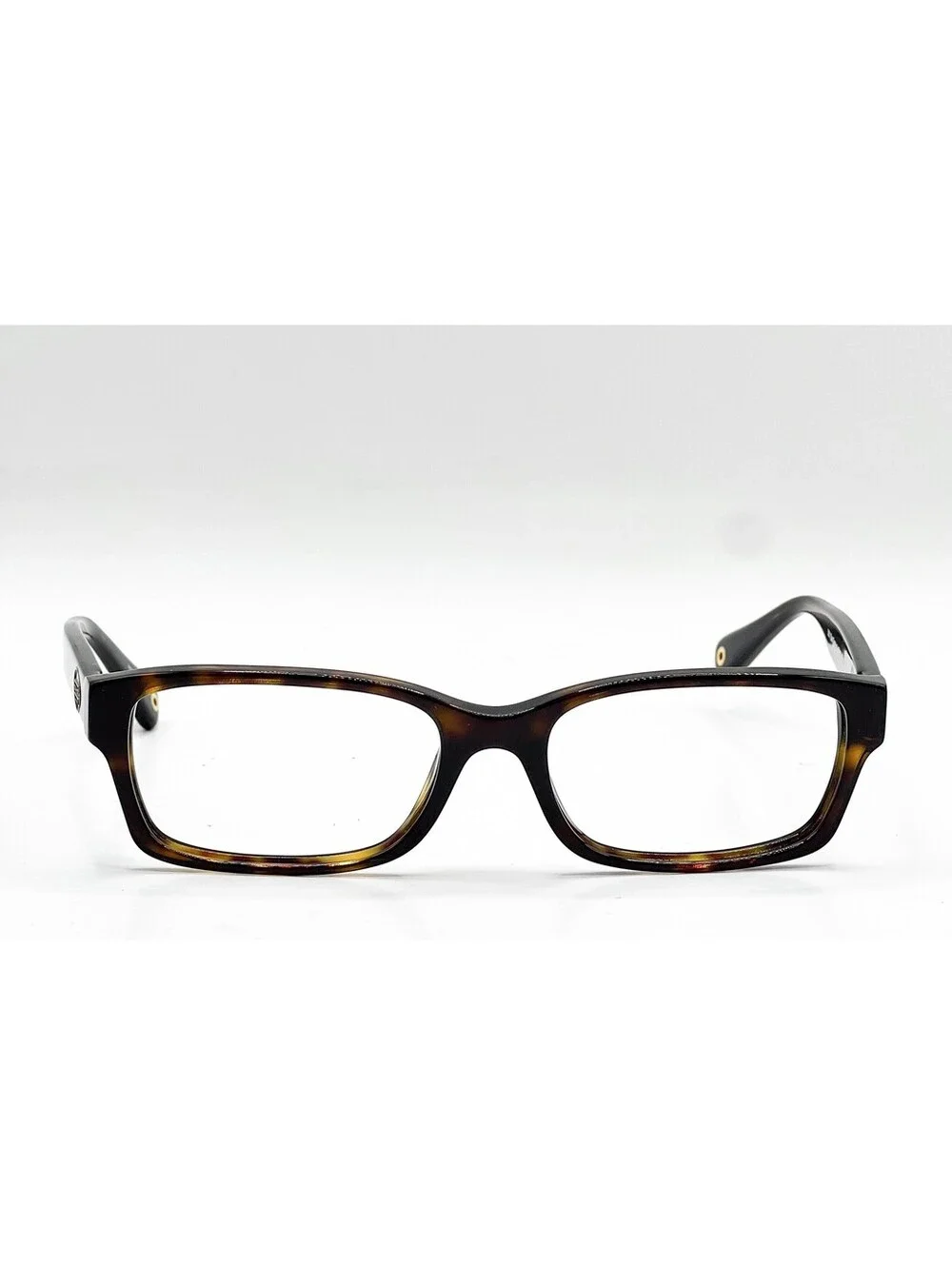 Coach HC 6040 5001 Dark Tortoise Rectangle Authentic Eyeglass Frames 52-16-135